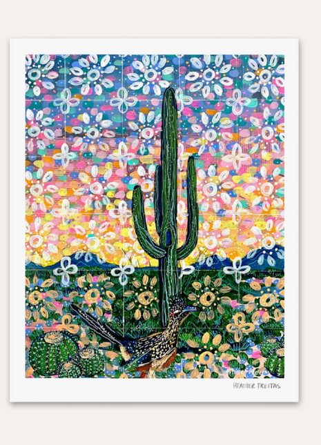Arizona Tile Hand Signed Fine Art Print