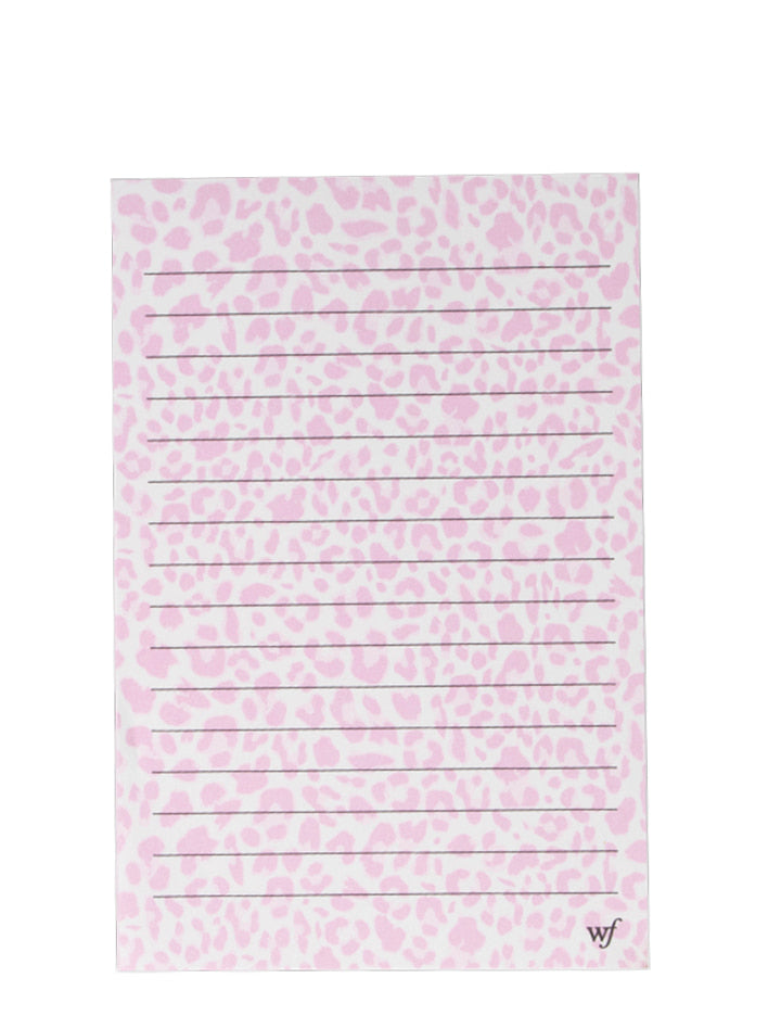Pink Meow Notepad Office Supplies Wildflower Cases