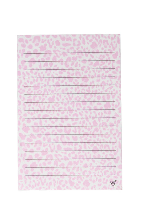 Pink Meow Notepad Office Supplies Wildflower Cases