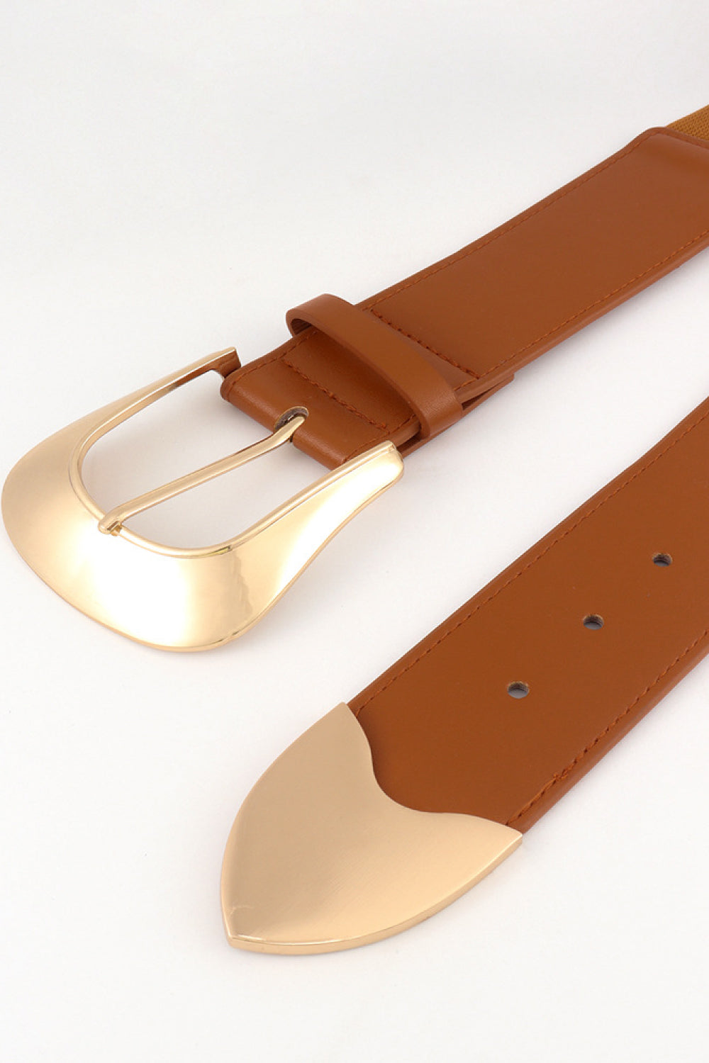 2" Wide PU Leather Belt Belts Trendsi