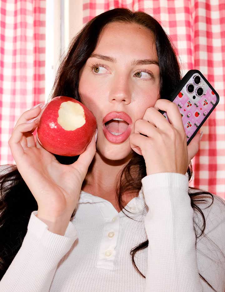 An Apple a Day iPhone Case iPhone Case Wildflower Cases