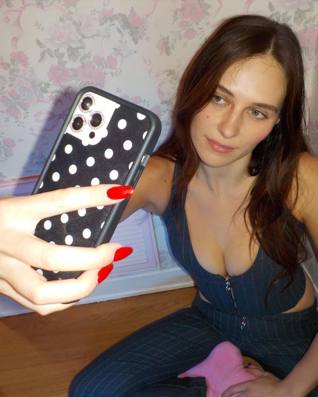 Polka Dot | Black and White iPhone Case iPhone Case Wildflower Cases