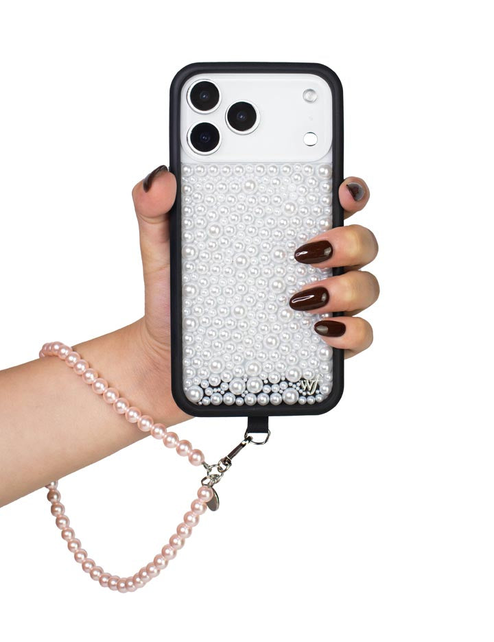 Pearl Wristlet | Pink iPhone Wristlet Wildflower Cases