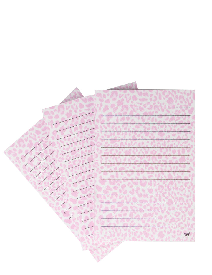 Pink Meow Notepad Office Supplies Wildflower Cases