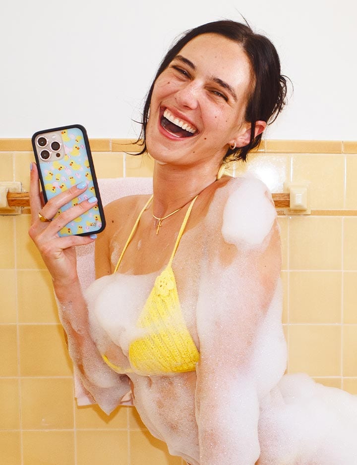 What the Duck iPhone Case iPhone Case Wildflower Cases
