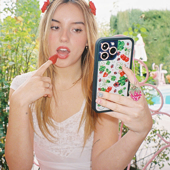 Bugs n' Berries iPhone Case by Wildflower
