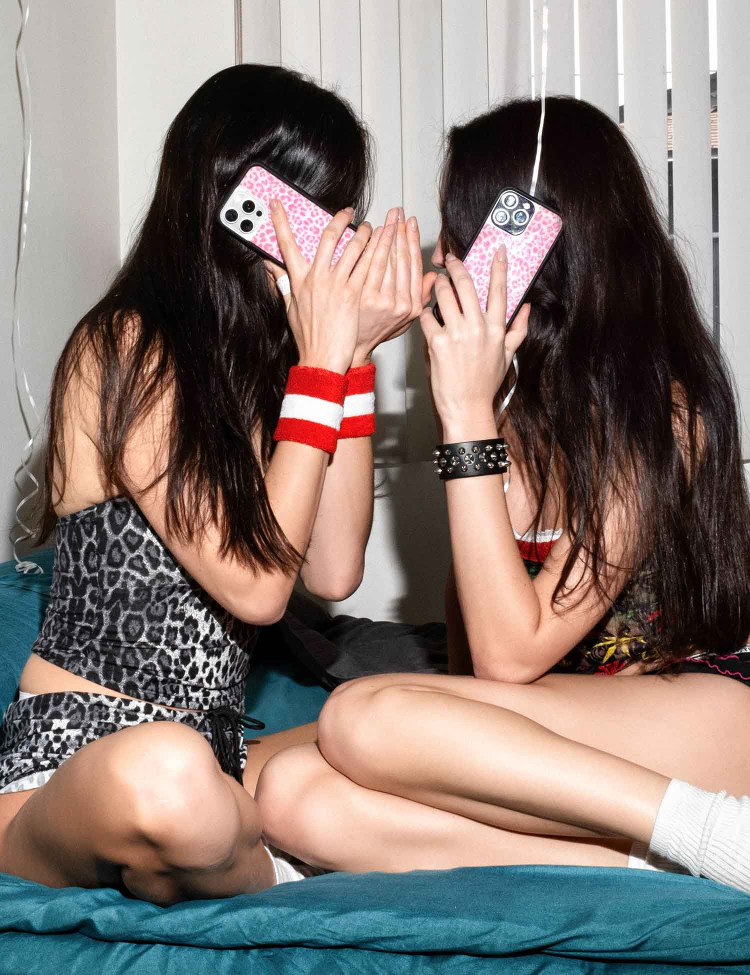 Meow | Pink iPhone Case iPhone Case Wildflower Cases