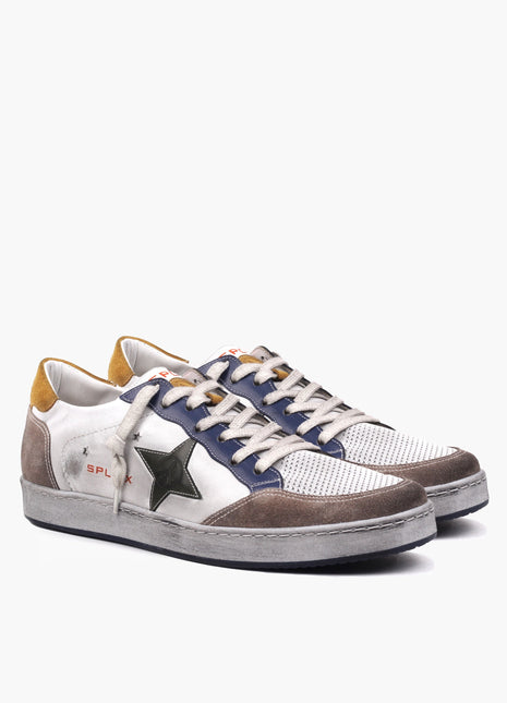 Estrella Sneaker White Navy, Mens