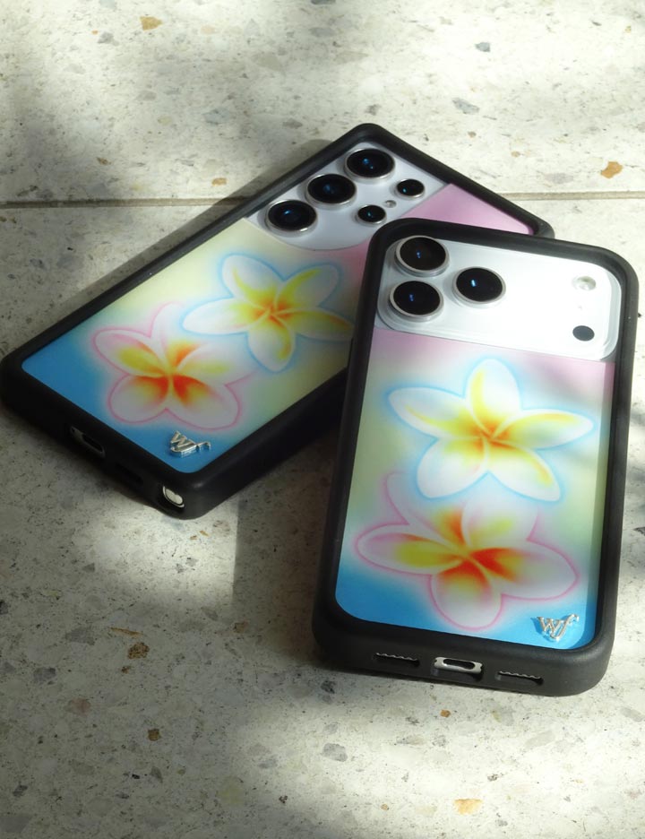 Pastel Plumeria iPhone Case iPhone Case Wildflower Cases