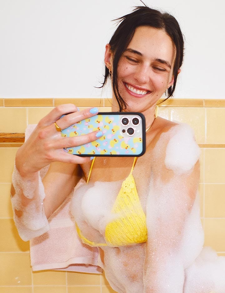 What the Duck iPhone Case iPhone Case Wildflower Cases