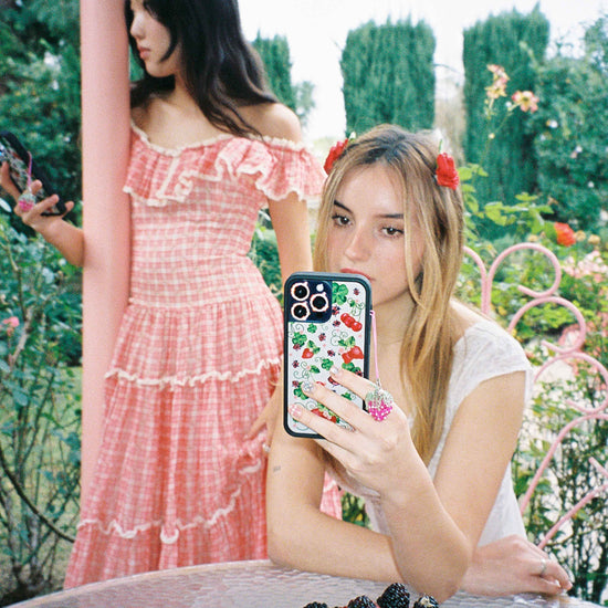 Bugs n' Berries iPhone Case by Wildflower