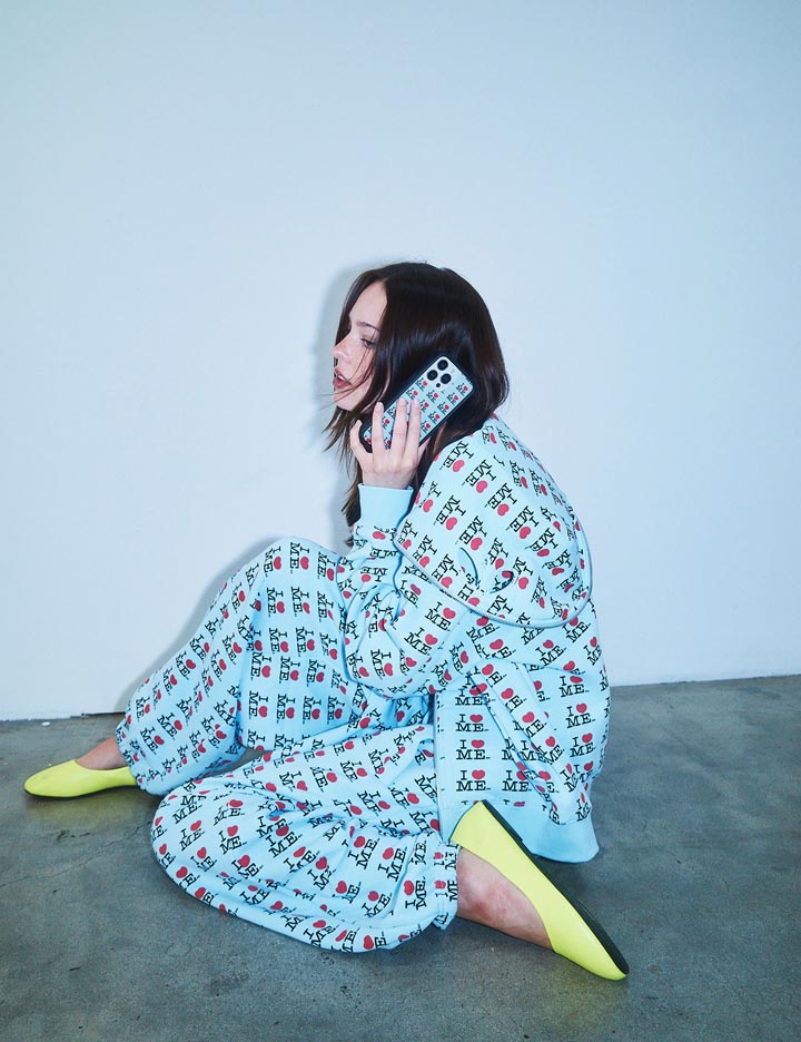 I Heart Me | Blue iPhone Case by Wildflower