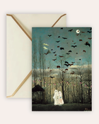 The Carnival Halloween Remaster Fine Art Greeting Card