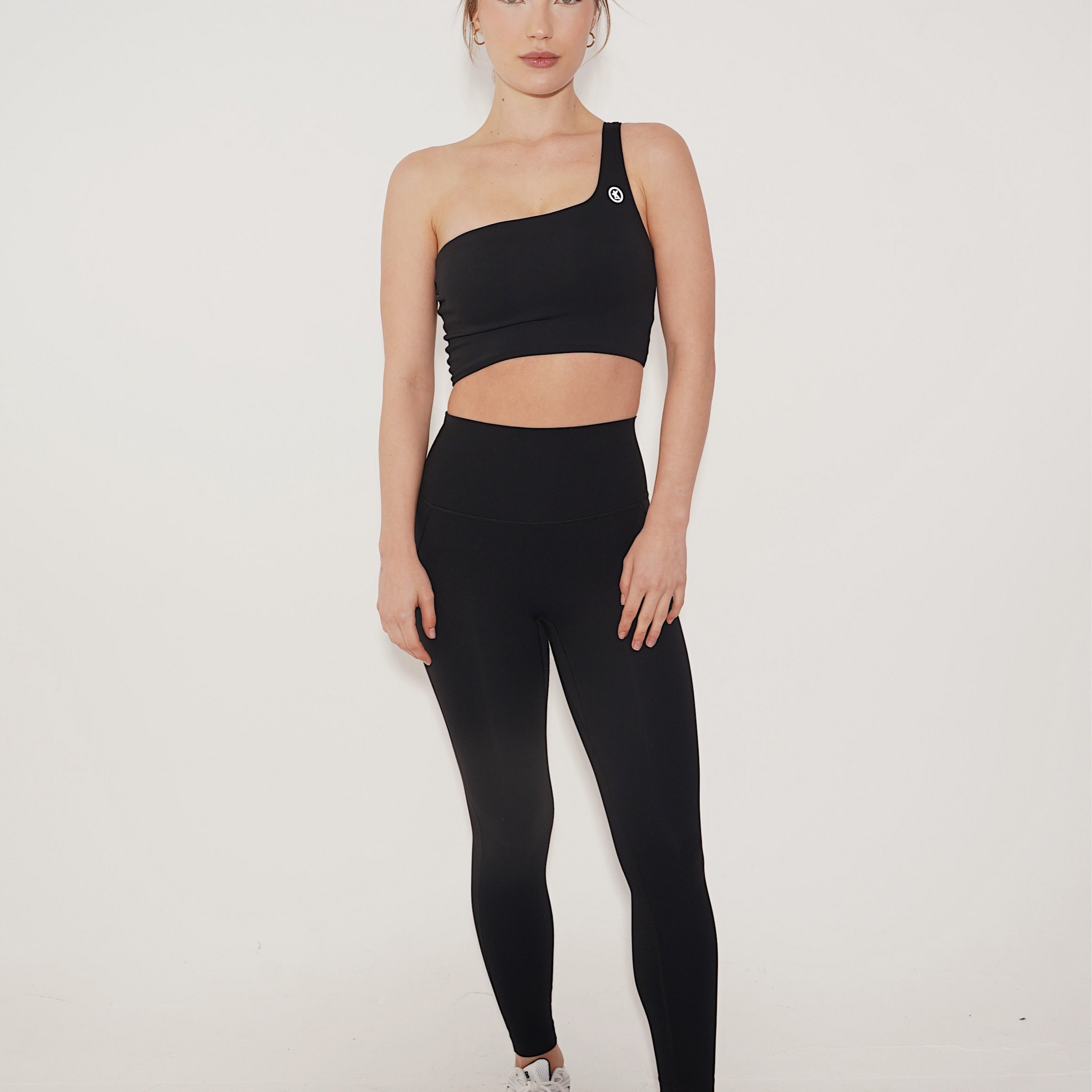 I Am Wise Tie up Bra in Black Sports Bras KIMITH BRAND