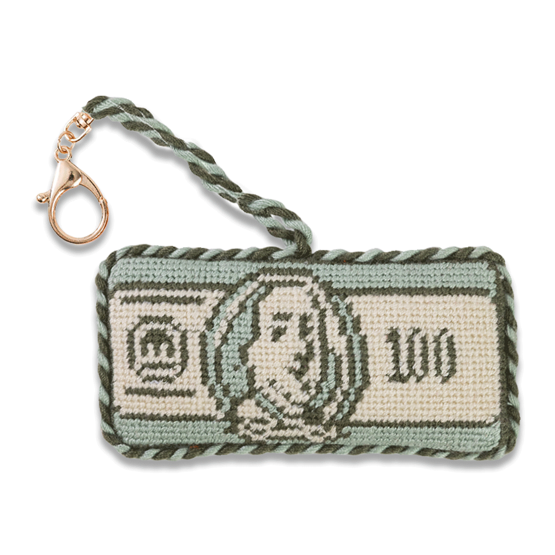 $100 Bill - Bag Charm Bag Charm Furbish Studio