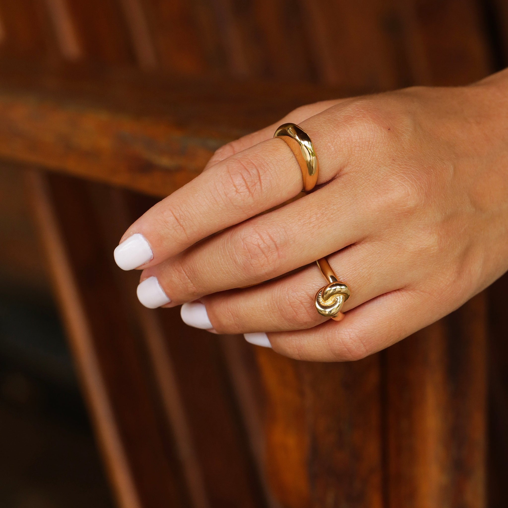 Knock Knot Ring Rings Views & Co