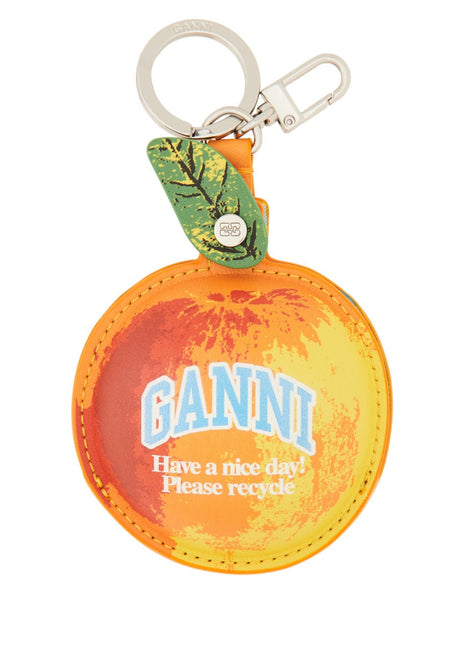Ganni Women Keychain "Apple"