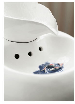 Ceramic Automatic Cat Water Fountain