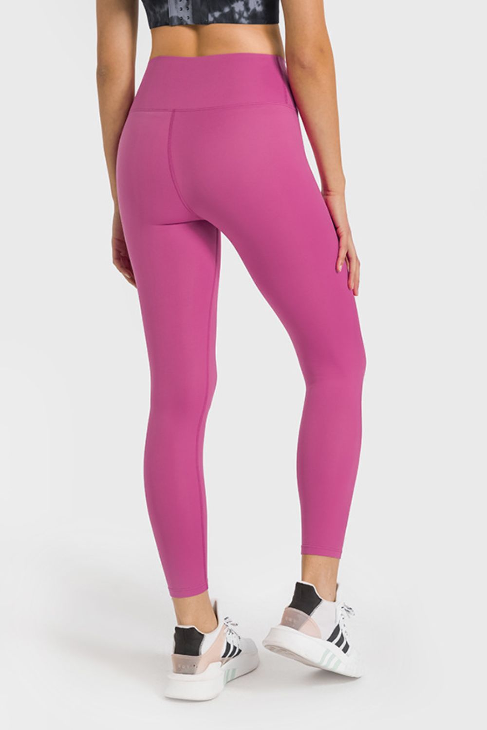Millennia High Waist Ankle-Length Yoga Leggings Trendsi