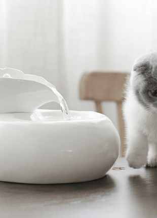 Ceramic Automatic Cat Water Fountain