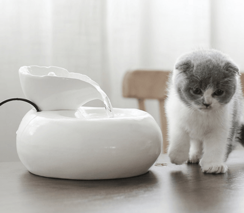 Ceramic Automatic Cat Water Fountain