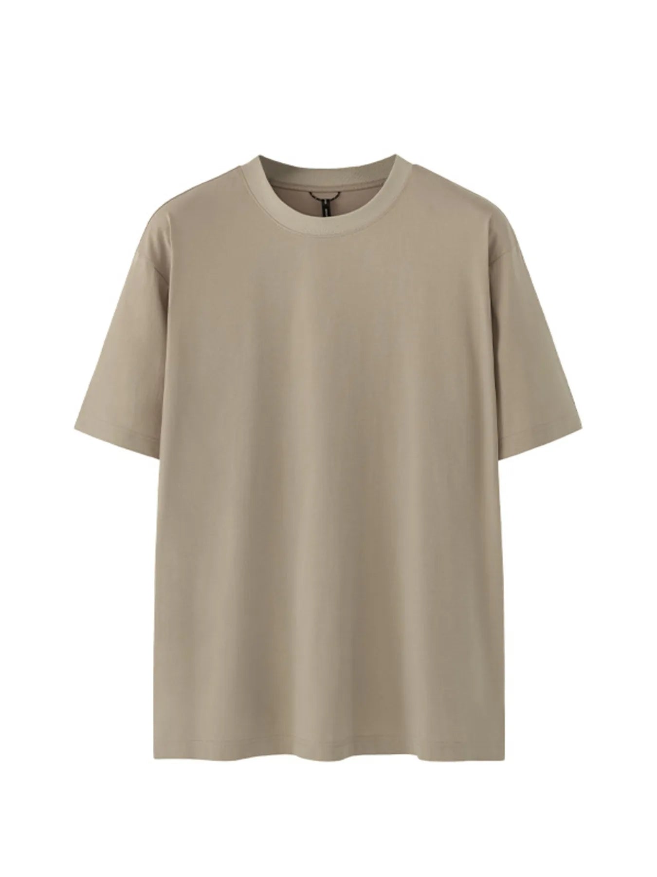 Men's Casual Comfort Crew Neck T-Shirt Mocha Trendsi