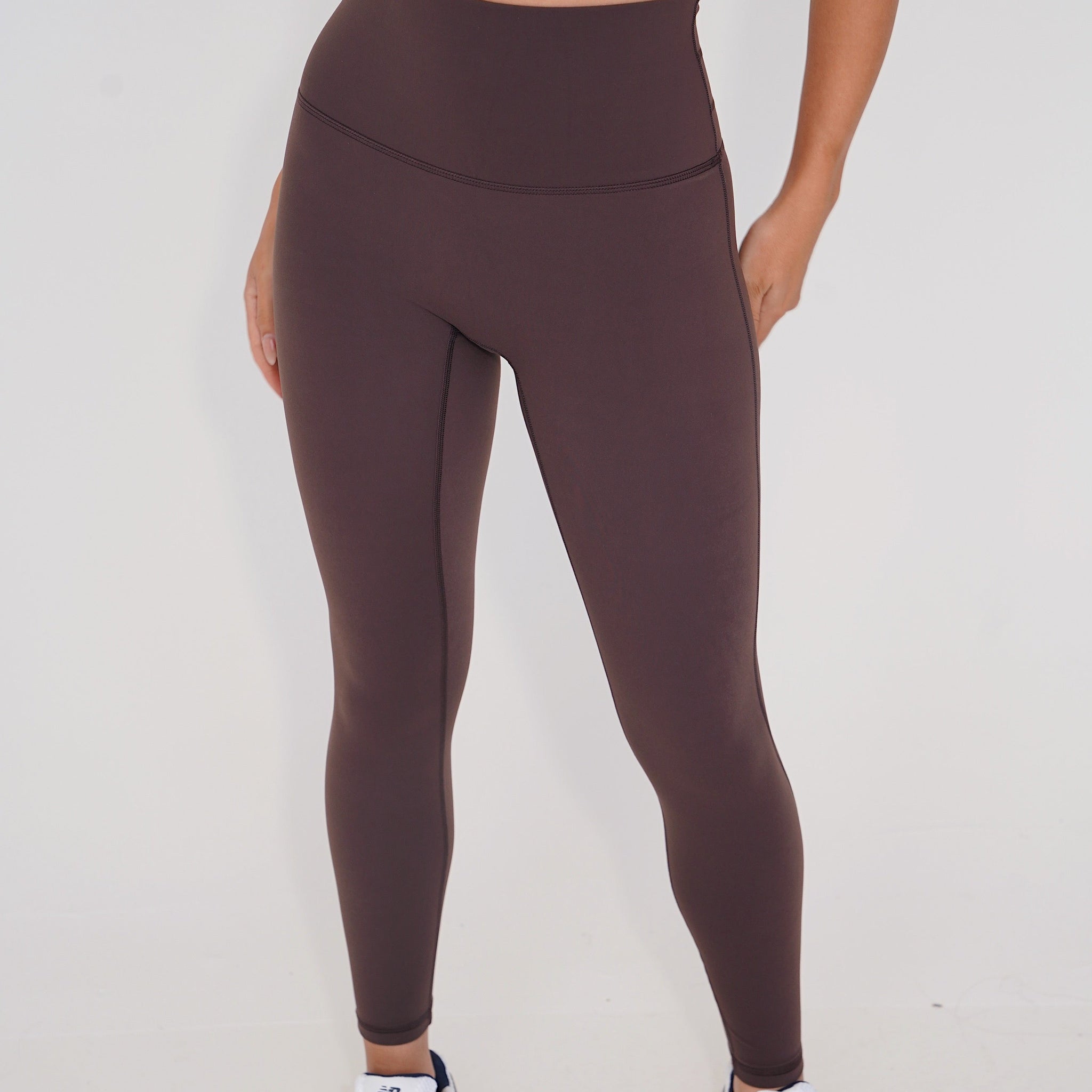 I am Beautifully Radiant Quick Dry Coffee Yoga Legging Leggings KIMITH BRAND