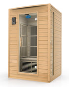 2-Person, Canadian Hemlock Premium Wooden Sauna