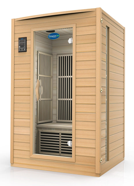 2-Person, Canadian Hemlock Premium Wooden Sauna