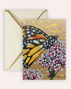 Citrine Monarch Fine Art Greeting Card