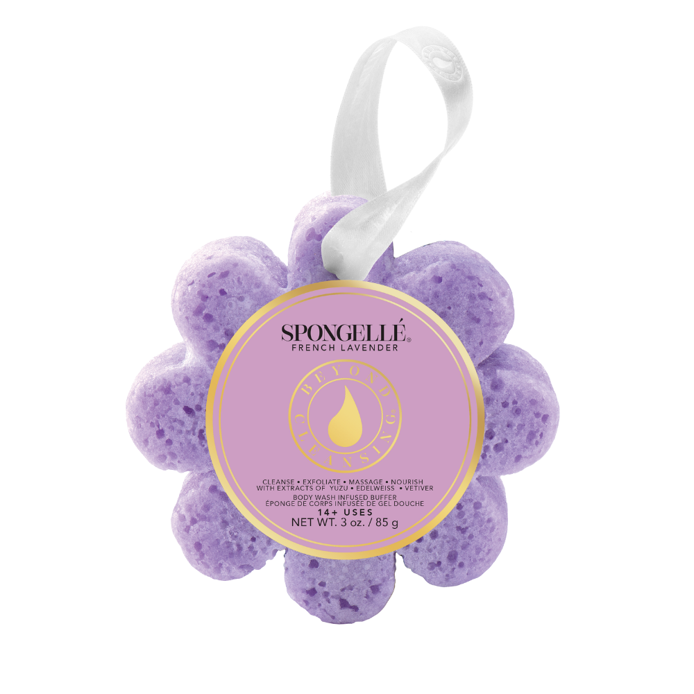 French Lavender Wild Flower Bath Sponge Spongellé