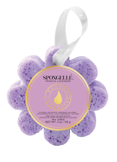 French Lavender Wild Flower Bath Sponge Spongellé