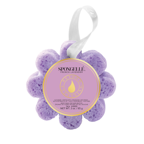 French Lavender Wild Flower Bath Sponge Spongellé