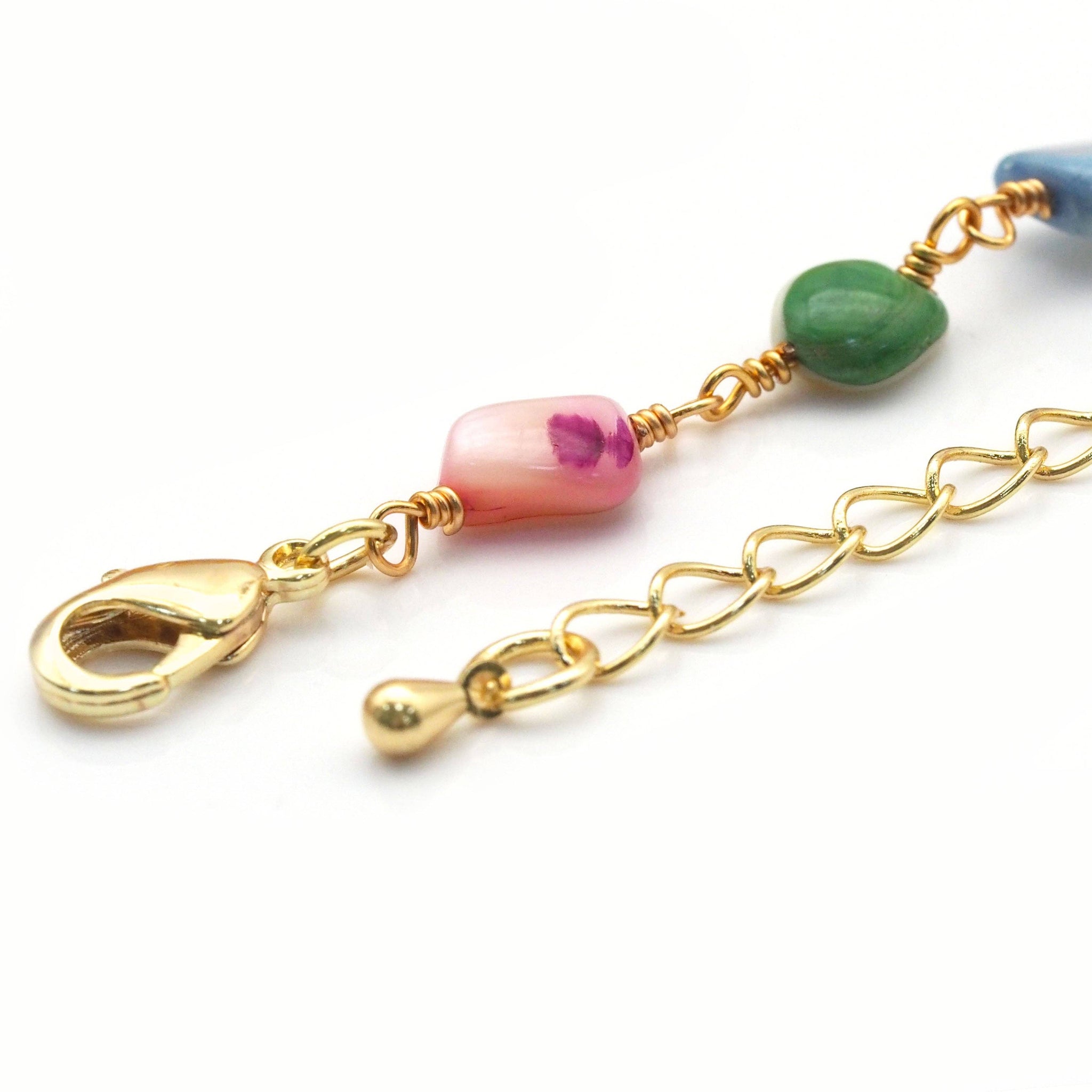 Colorful Shell Necklace, sku#EF249