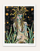 Medusa & The Sea Snake Hand Signed Fine Art Print