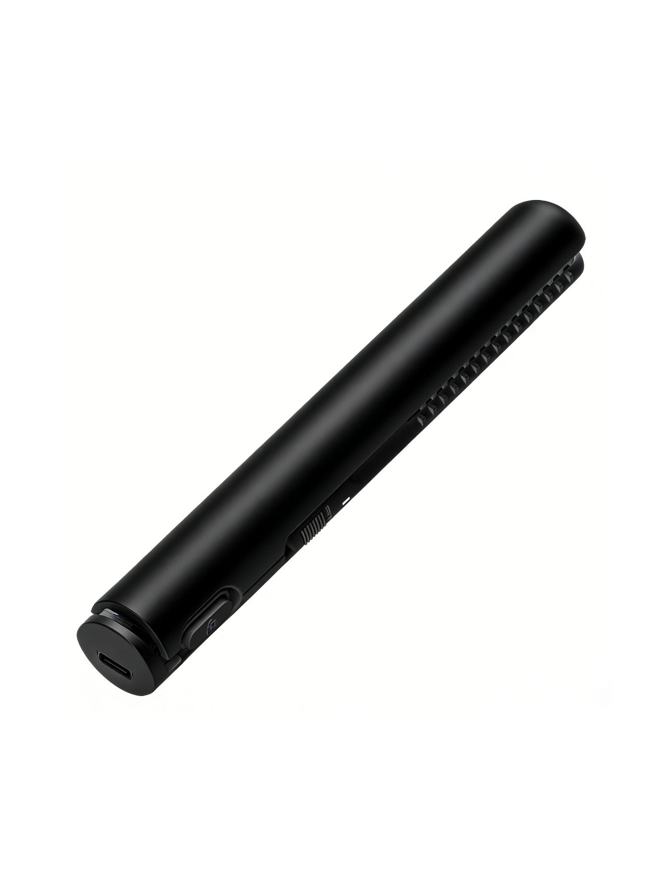 Portable Cordless Hair Straightener Black One Size Trendsi