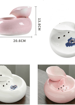 Ceramic Automatic Cat Water Fountain