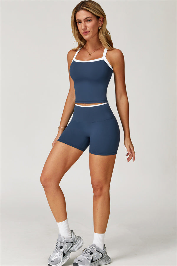 The Quest Cross Back Crop Top