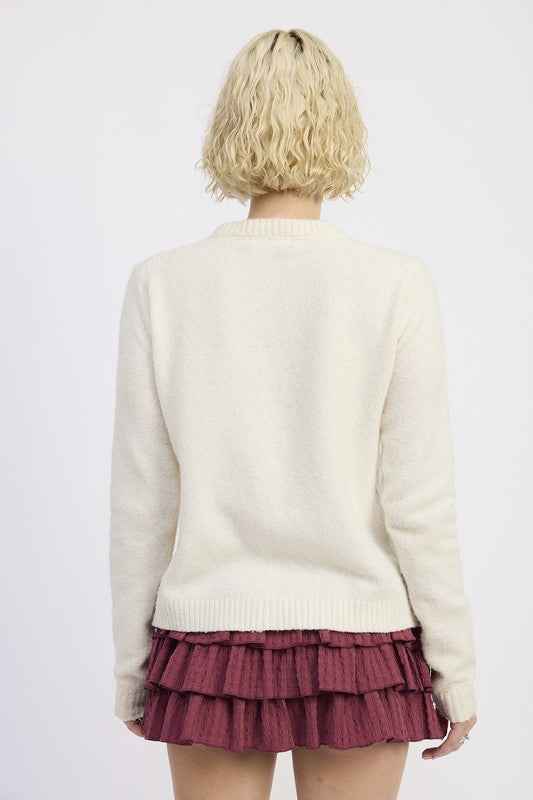 Fitted Button up Cardi