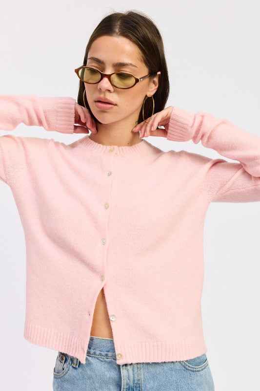 Fitted Button up Cardi