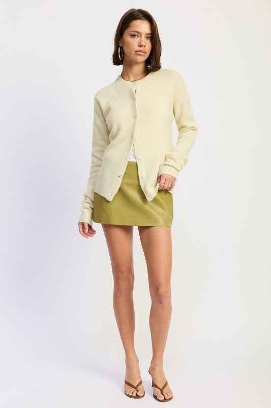 Fitted Button up Cardi