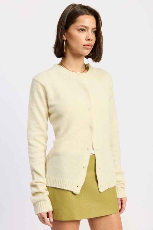 Fitted Button up Cardi