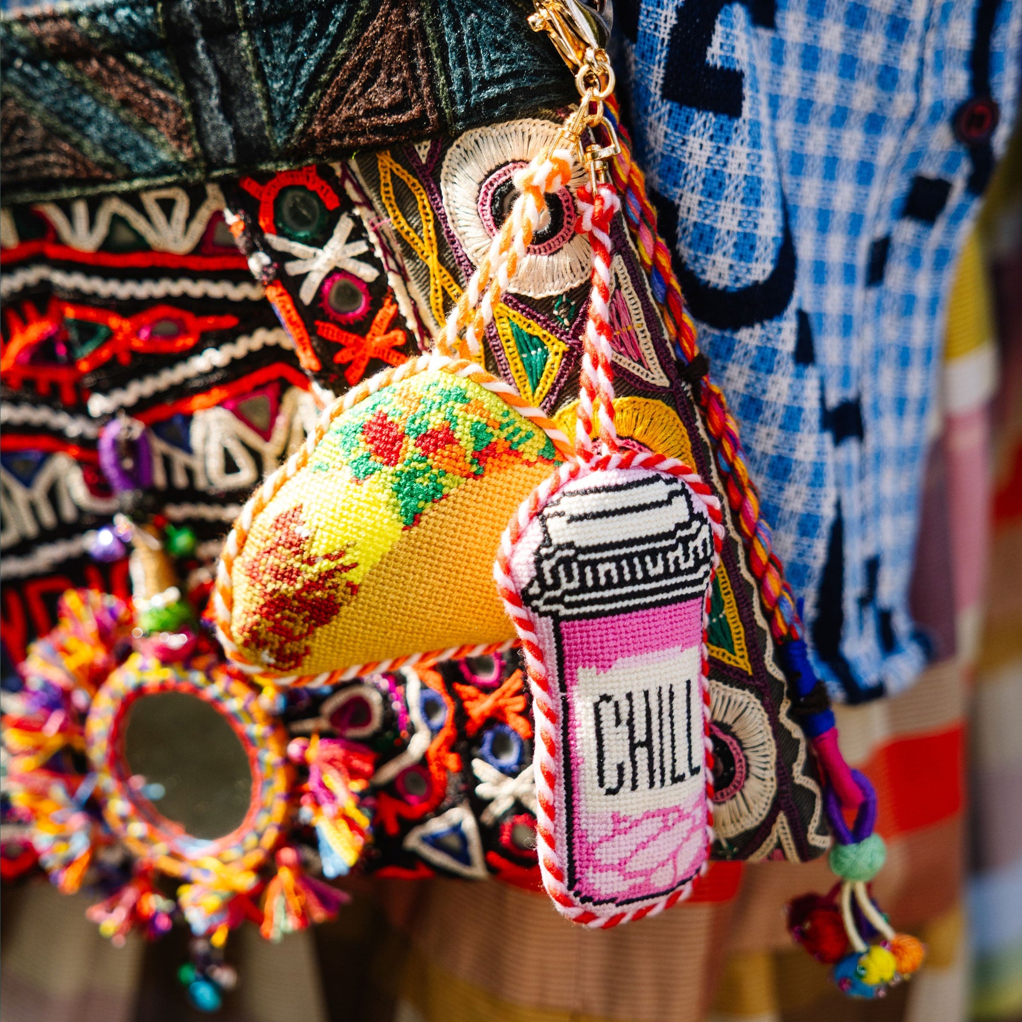 Chill Pill - Bag Charm