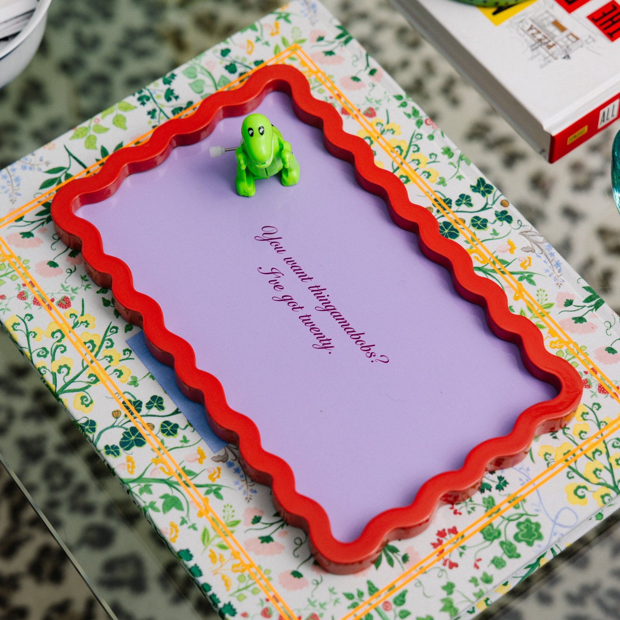 Thingamabobs Lacquer Tray Trays Furbish Studio