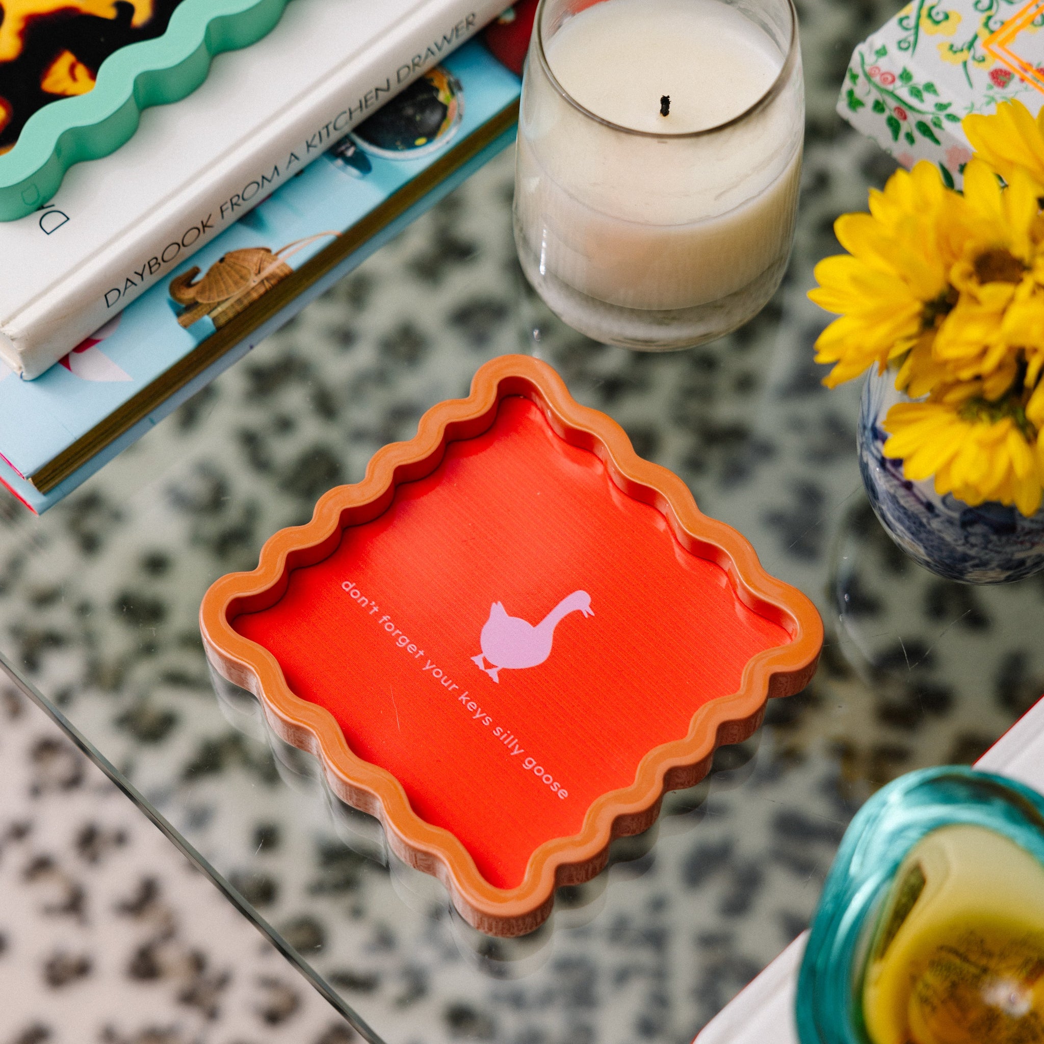 Silly Goose Lacquer Tray Trays Furbish Studio