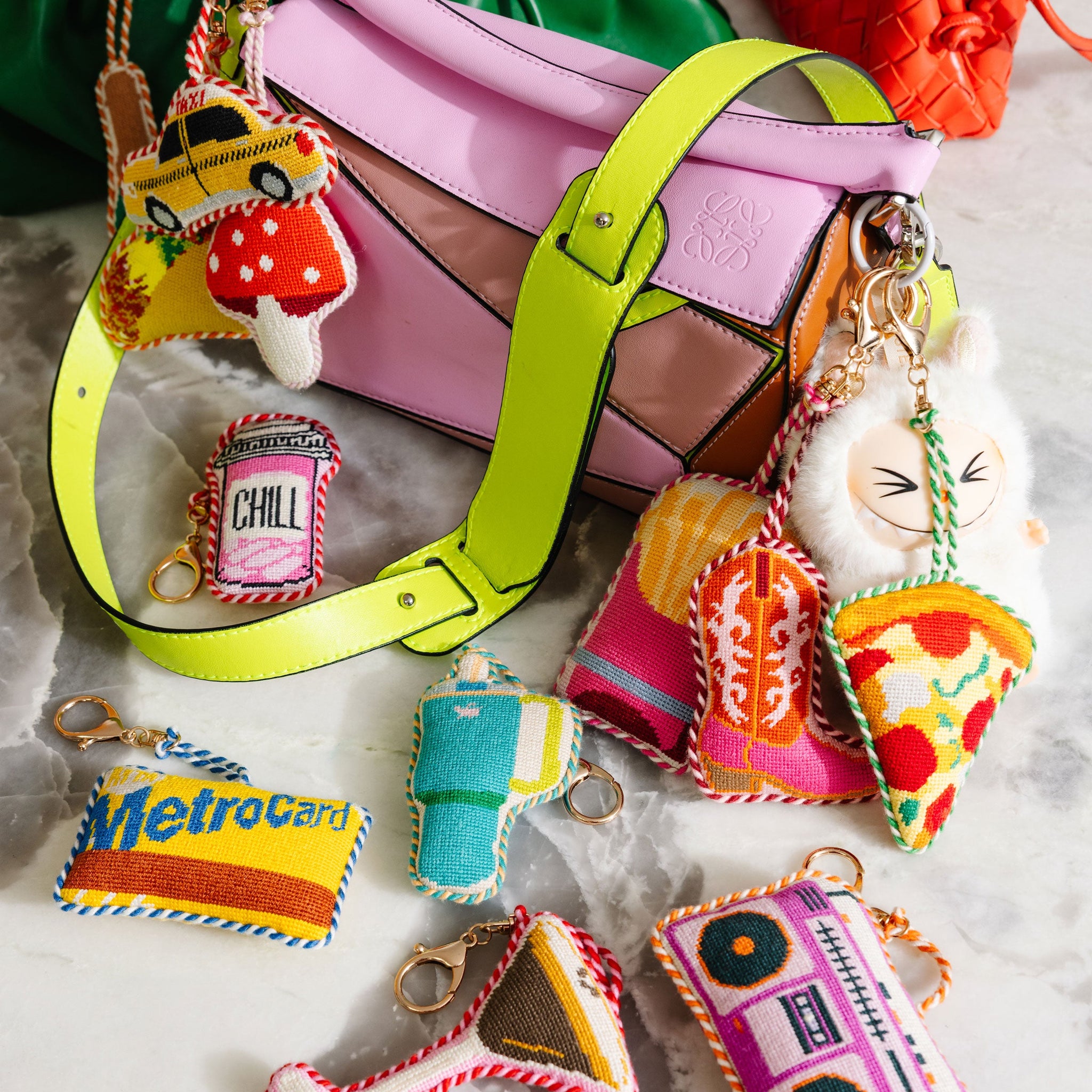 Chill Pill - Bag Charm