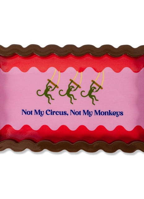 Not My Circus Lacquer Tray