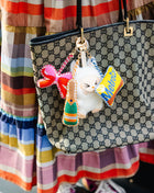 Champagne Bottle - Bag Charm