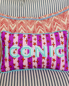 Iconic Needlepoint Pillow