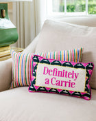 Carrie Needlepoint Pillow Needlepoint Furbish Studio
